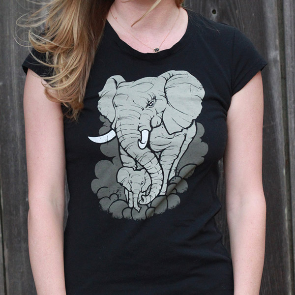 elephant t-shirt